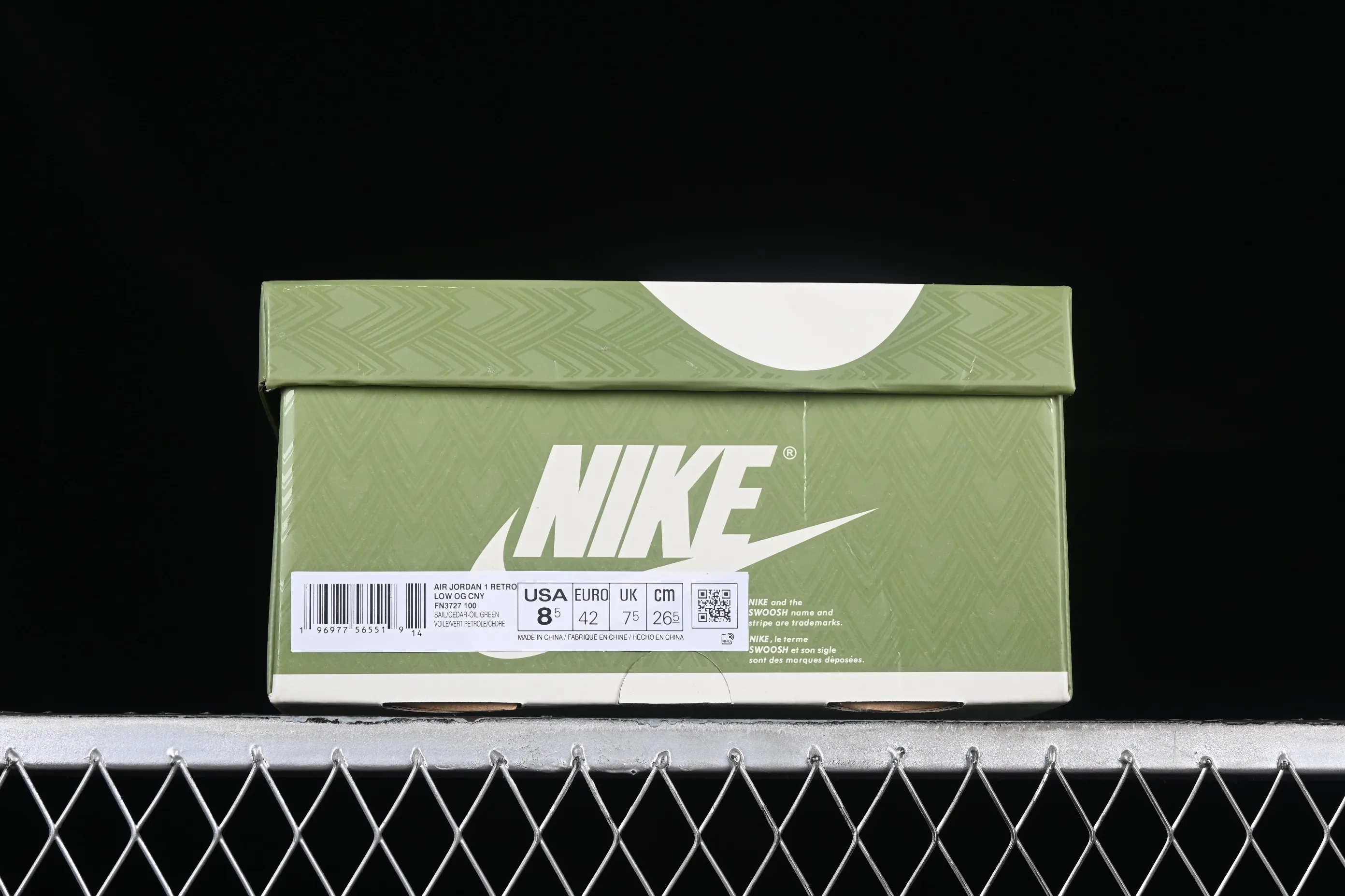 All categories Air Jordan Jordan series basketball shoes Air Jordan 1 Low G version pure original Air Jordan 1 Low CNY "Year of the Drago" AJ1 Joe 1 Year of the Dragon Limited Qinglong low-top cultural casual sneakers FN3727-100